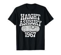 Haight Ashbury 1967 Hippie Coucher de Soleil San Francisco Boho Rétro T-Shirt