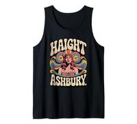 Haight Ashbury 1967 T-Shirt Hippie rétro années 60 psychédélique Débardeur