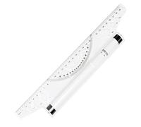 Haihaz,Règle à Rouleau Parallèle,Règle Parallèle Roulante 30cm,règle de dessin parallèle,règle de dessin multi-usage,Règle Parallèle Roulant Plastique Multiusage,pour angles et lignes parallèles