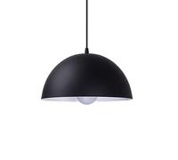HAIIQU Abat-Jour en Dôme en Forme De Bol Suspensions Suspendues en Métal avec Abat-Jour en Fer Cache-lumière Design Contemporain Aux Couleurs Uniques Grande Suspension De 50 Cm pour Salle À Manger