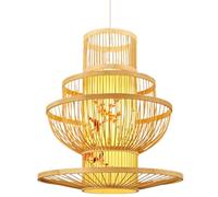 HAIIQU Évier De Cuisine Éclairage De Salon De Thé De Style Campagnard Américain Luminaire De Salle À Manger Abat-Jour Rétro pour Café-Restaurant Plafonnier Rustique
