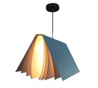 HAIIQU Lampe À Suspension en Forme De Livre Suspension Créative Unique Lumière Industrielle Réglable pour La Salle D'étude De Salle De Classe Bibliothèque Éclairage Décoratif À LED De Couloir