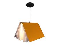 HAIIQU Lampe À Suspension en Forme De Livre Suspension Créative Unique Lumière Industrielle Réglable pour La Salle D'étude De Salle De Classe Bibliothèque Éclairage Décoratif À LED De Couloir