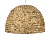 HAIIQU Luminaire Tissé Abat-Jour Suspendu D'artisanat De Style Sud-est Asiatique Lustre De Plafonnier Vintage en Rotin Naturel Suspension pour Îlot De Cuisine Salon Salle À Manger