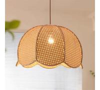 HAIIQU Suspension Minimaliste Grand Format Pour Îlot De Cuisine Lampe Suspendue En Forme De Dôme Avec Abat-jour En Forme De Panier Luminaire Suspendu Pour Chambre, Couloir, Entrée