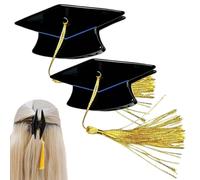 Haiir Épingles à cheveux pour remise de diplôme avec fleurs en perles de pour étudiants, femmes, filles, voyage, école, séance photo, fête, cérémonie, jeu de rôle