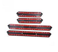 HAIJIEPS Protection Seuil de Porte de Voiture pour Renault Mégane Estate 3 (III) KZ I 2009-2014, Voiture Seuil de Porte Door Sill Contre Les Rayures Protection Accessoires, 4 pièces