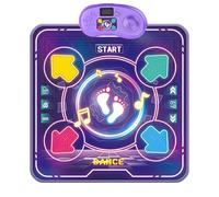 Haiki Mat De Piste De Danse Lumineux pour Les avec des Modes Jeu sans Fil Et Plusieurs Modes Jeu pour À L'intérieur L'interaction Drôle Jouet d'anniversaire