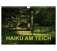 HAIKU AM TEICH, Version française (Calendrier mural 2026 DIN A4 portrait), Calendrier CALVENDO mensuel