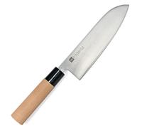 Haiku H05 Santoku Couteau Japonais 17cm, Argent