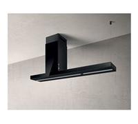 ELICA hotte îlot HAIKU ISLAND 180 cm (Noir - Verre)