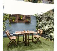 HAIKUS Voile d'ombrage Rectangulaire 2x3 m avec Protection UV pour Patio Jardin Terrasse Extérieur,Blanc