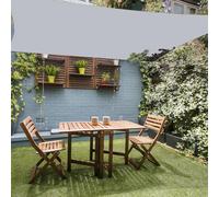 HAIKUS Voile d'ombrage Rectangulaire 3x4 m, Toile Ombrage HDPE Respirant (185g/㎡), Filet dombrage Rectangle 4x3 m avec Protection UV pour Patio Jardin Terrasse Extérieur, 3x4m Gris Clair