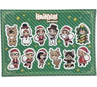 Haikyu!! S3- X'Mas SD Group Lot d'autocollants 12,7 x 17,8 cm