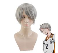 Haikyuu !! Cosplay tsukishima kei Hinata Shoyo Nishinoya Yuu Oikawa Tooru Kozume Kenma kageyama tobio Miya Atsumu Miya Osamu perruque sugawara koushi