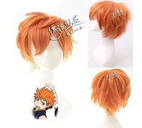 Haikyuu !! Hinata Syouyou court bouclés Cosplay perruques cheveux synthétiques Anime Haikyuu Kenma Kozume cosplay perruque universelle taille unique FQ0051