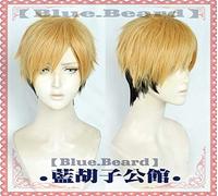Haikyuu !! Miya Atsumu Miya Osamu Cosplay perruques Blonde noire mixte courte fibre synthétique haute température perruque de cheveux miya atsumu