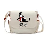 Haikyuu Sac à bandoulière Anime Sac à bandoulière Sac d'école Hinata Shoyo/Tobio Kageyama Sacoche décontractée Sac à bandoulière Sac à dos étudiant sport voyage, Type 6, 33×26×13cm