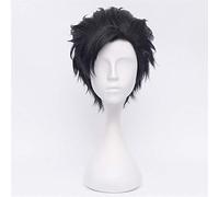 Haikyuu !! Volleyball Tetsurou Kuroo Tetsuro court noir synthétique cheveux style résistant à la chaleur Cosplay Anime perruque autre noir