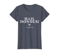 Hail Dondus! Blanc T-Shirt, Femme, Bleu Chiné, M