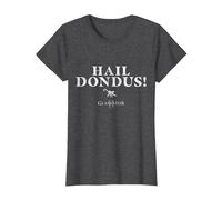 Hail Dondus! Blanc T-Shirt, Femme, Chiné Foncé, XS