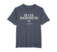 Hail Dondus! Blanc T-Shirt, Homme Grandes Tailles, Bleu Chiné, 6X Tall
