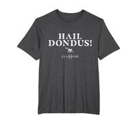 Hail Dondus! Blanc T-Shirt, Homme Grandes Tailles, Chiné Foncé, 5X Tall