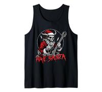 Hail Santa Heavy Païen Happy Solstice Gothic Metal Christmas Débardeur