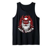 Hail Santa Païen Happy Solstice Anti Christmas Horror Débardeur
