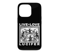 Hail Satan Live Love Lucifer with Dancing Demons Original Coque pour iPhone 13 Pro