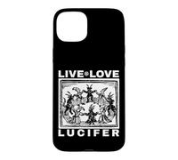 Hail Satan Live Love Lucifer with Dancing Demons Original Coque pour iPhone 15 Plus