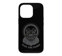 Hail The Pussy Goth Satan Clothing Gothic Hail Satan Coque pour iPhone 13 Pro