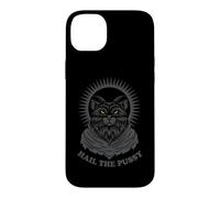 Hail The Pussy Goth Satan Clothing Gothic Hail Satan Coque pour iPhone 14 Plus