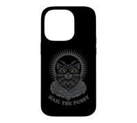 Hail The Pussy Goth Satan Clothing Gothic Hail Satan Coque pour iPhone 14 Pro