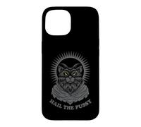 Hail The Pussy Goth Satan Clothing Gothic Hail Satan Coque pour iPhone 15