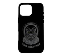 Hail The Pussy Goth Satan Clothing Gothic Hail Satan Coque pour iPhone 16 Pro Max
