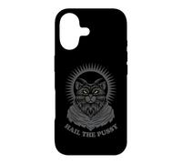 Hail The Pussy Goth Satan Clothing Gothic Hail Satan Coque pour iPhone 17