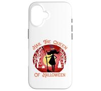 Hail The Queen of Halloween - Costume Effrayant ou friandise Coque pour iPhone 16