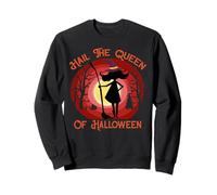 Hail The Queen of Halloween - Costume Effrayant ou friandise Sweatshirt