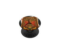 Haile Selassie Lion de Juda Ethiopie Art Rasta Reggae PopSockets PopGrip Adhésif