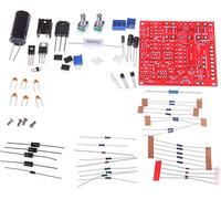 Hailege 0-30V 2mA-3A Module d’alimentation DC régulé réglable Kit de bricolage avec court-circuit d’alimentation et protection de limitation de courant