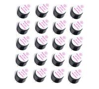 Hailege 20pcs 3V intégré Actif Buzzer Alarme sondeur Haut-Parleur Buzzer électromagnétique 12 * 9.5mm