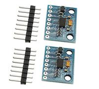 Hailege 2pcs ADXL345 3-Axis Accélération numérique du module d’inclinaison de gravité GY-291 IIC/SPI Transmission