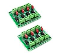 Hailege 2pcs PC817 Module d’isolation d’optocoupleur à 4 canaux Module de convertisseur de tension d’isolement de tension 817 Module isolé photoélectrique 3.6-30V (2/4/8 canaux en option)