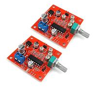 Hailege 2pcs PT2399 Microphone Réverbération Réverbération Plaque Amplificateur PT2399 AMP Board