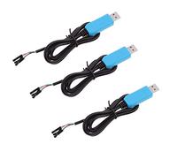 Hailege 3pcs PL2303TA USB vers TTL COM RS232 Câble de téléchargement Fonctionne bien avec Windows XP VISTA Win 8/10 Mac OS X/Linux
