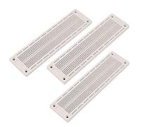 Hailege 3pcs SYB-120 700 Points sans soudure PCB Breadboard 60x12 sans soudure Prototype PCB Board Proto Shield Distribution Connecting Blocks