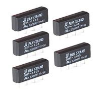 Hailege 5pcs SIP-1A05 5V Reed Switching Relay 5V SIP-1A05 Reed Relay Switch 4 Pins DC Resistance 450-550ohm