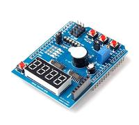 Hailege Multifunctional Interface Shield Protype Shield Carte d’extension UNO 2560 R3 avec récepteur infrarouge LM35 Buzzer Fonction d’extension d’interface sans fil Bluetooth