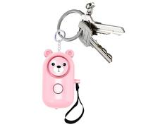 Hailerio Alarme Personnelle, Poche, Porte Cle Alarme d'urgence avec Torche Anti Agression avec Lumière LED for Femmes, Enfant, Personnes Âgées
